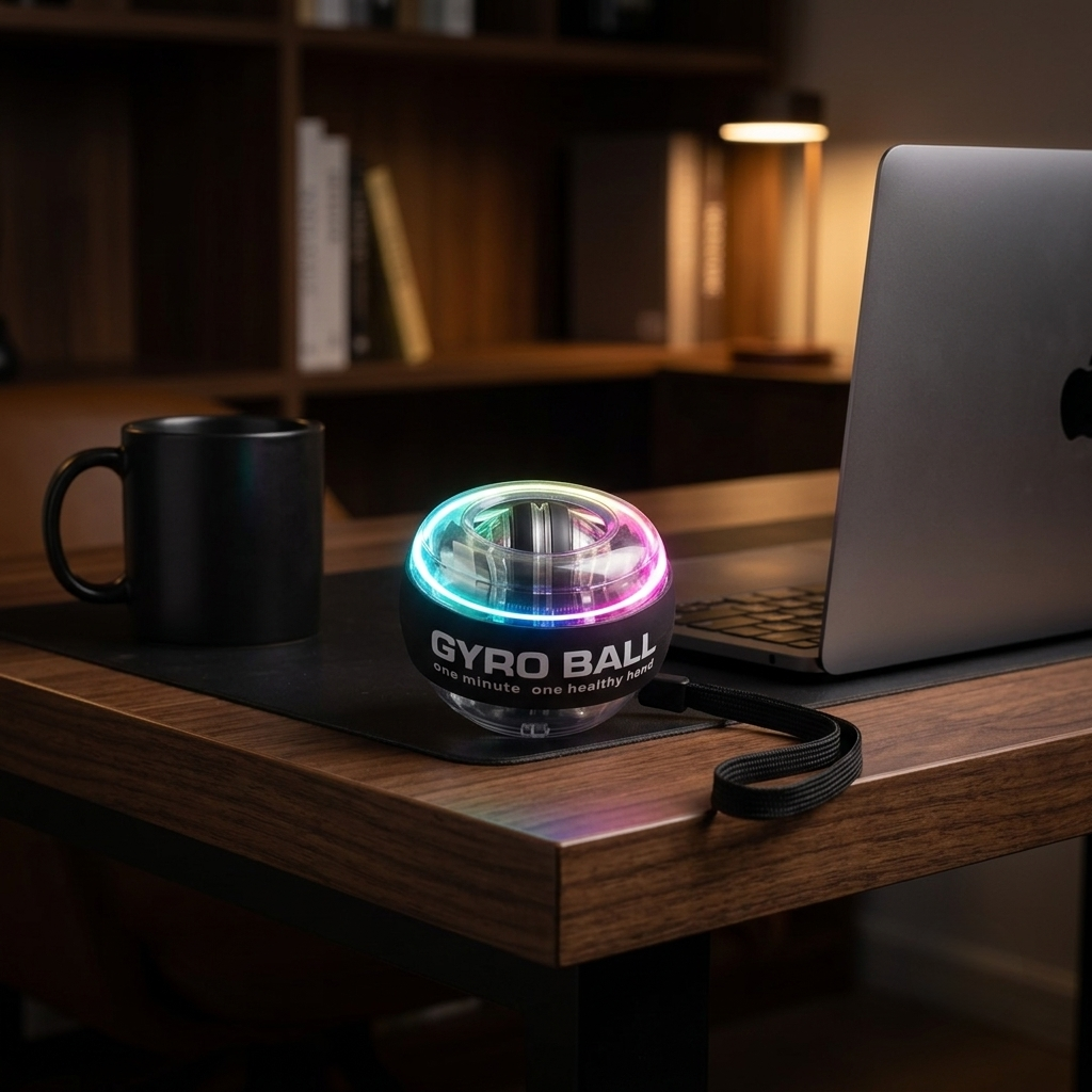 APEXGYM CO. | SpinForce LED Gyroscopic Powerball