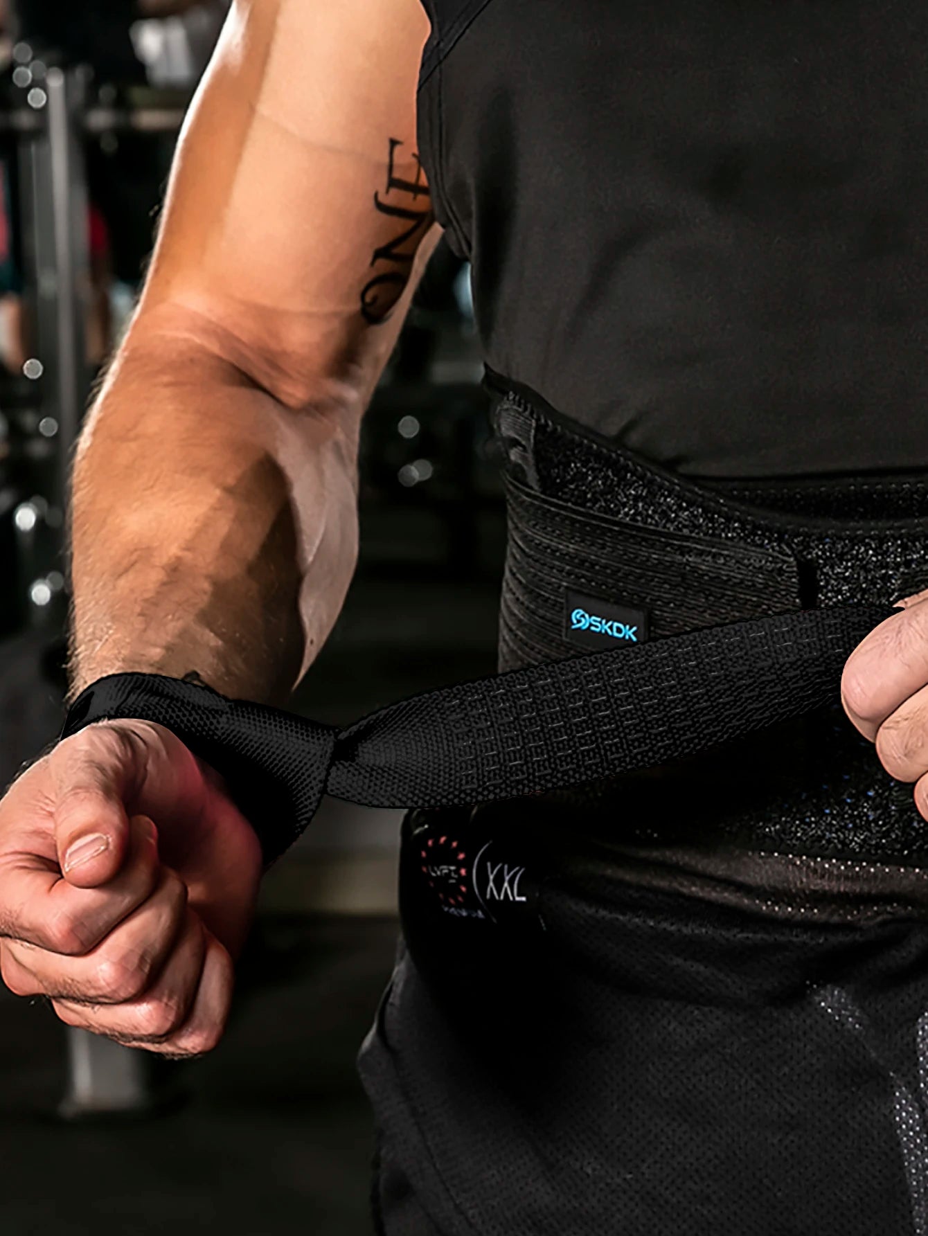 APEXGYM CO. | IronGrip Wrist & Strap Bundle