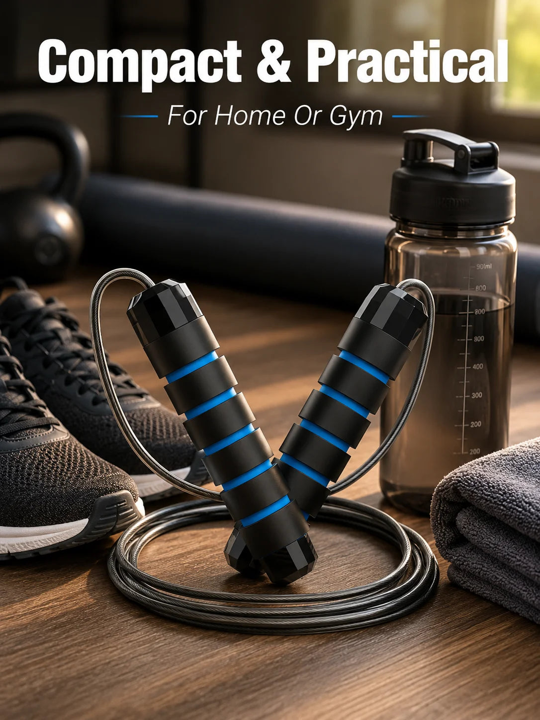 APEXGYM CO. | SpeedLine Adjustable Jump Rope