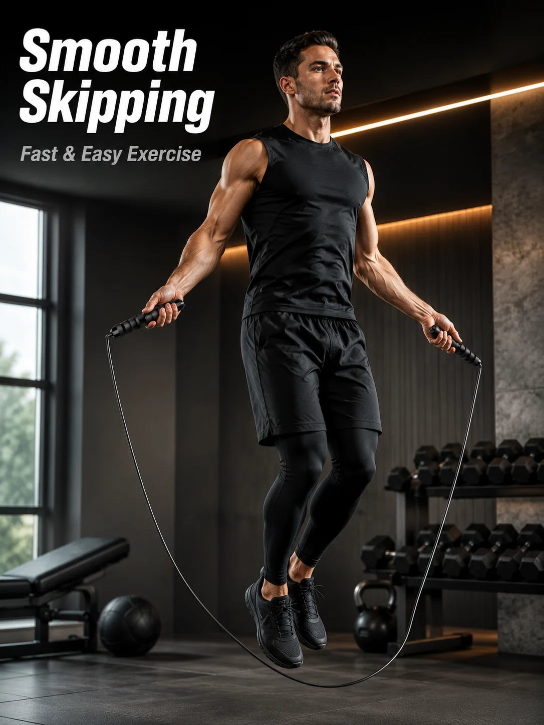 APEXGYM CO. | SpeedLine Adjustable Jump Rope