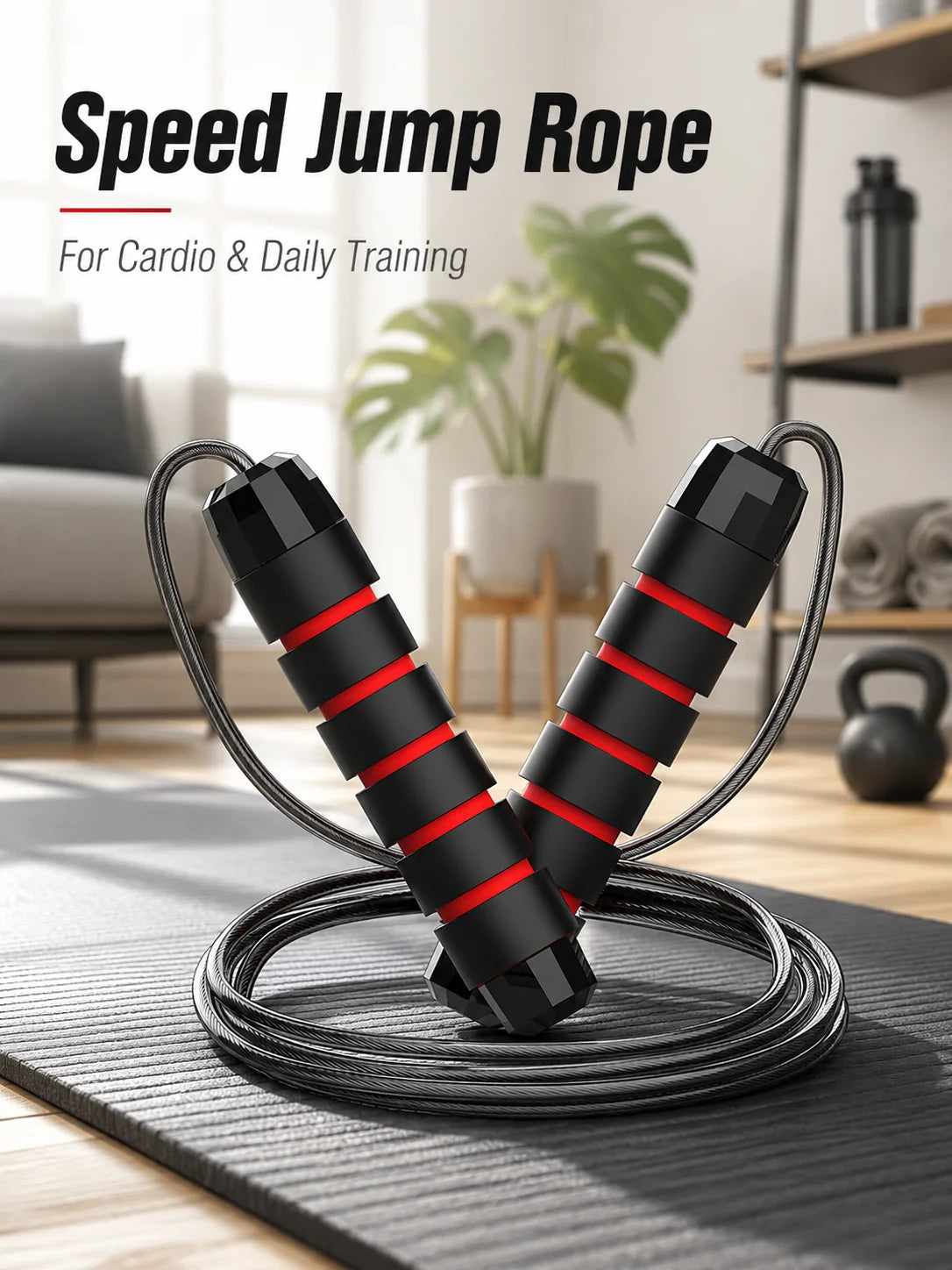 APEXGYM CO. | SpeedLine Adjustable Jump Rope
