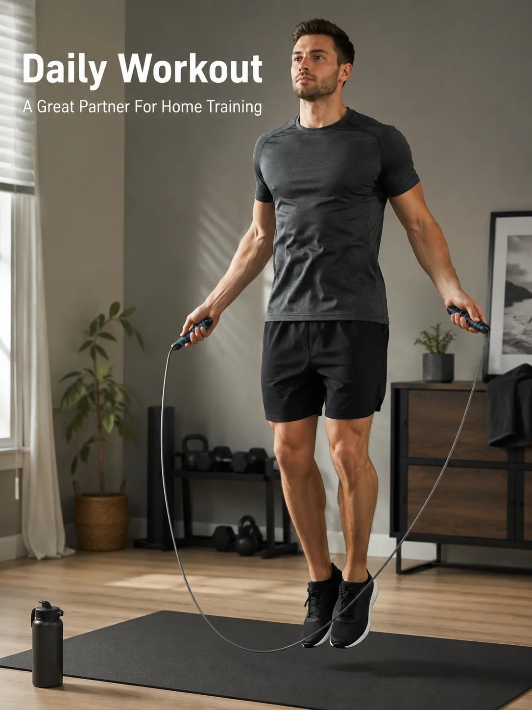 APEXGYM CO. | SpeedLine Adjustable Jump Rope